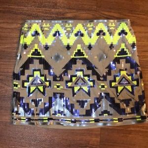 Sequined Mini skirt